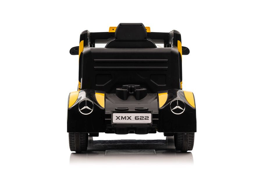 Kamion na akumulator Mercedes XMX622 - žuti