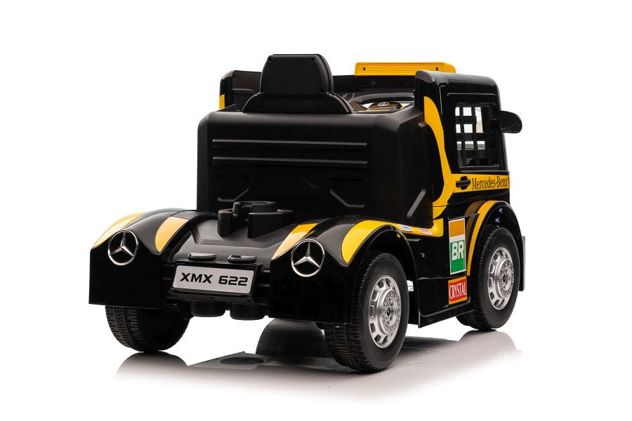 Kamion na akumulator Mercedes XMX622 - žuti