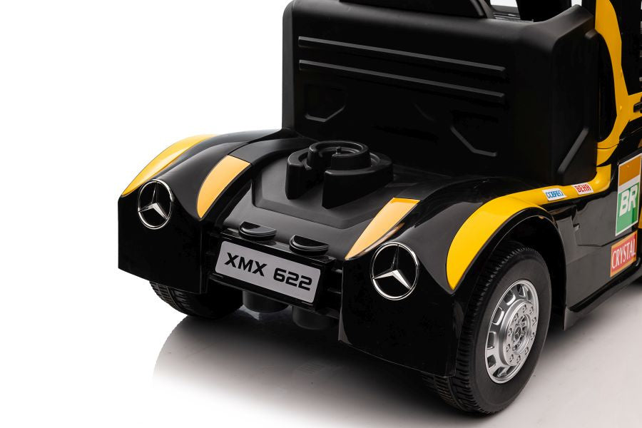 Kamion na akumulator Mercedes XMX622 - žuti