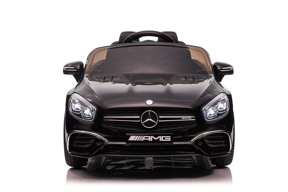 Licencirani auto na akumulator Mercedes SL65 S LCD - crni/lakirani