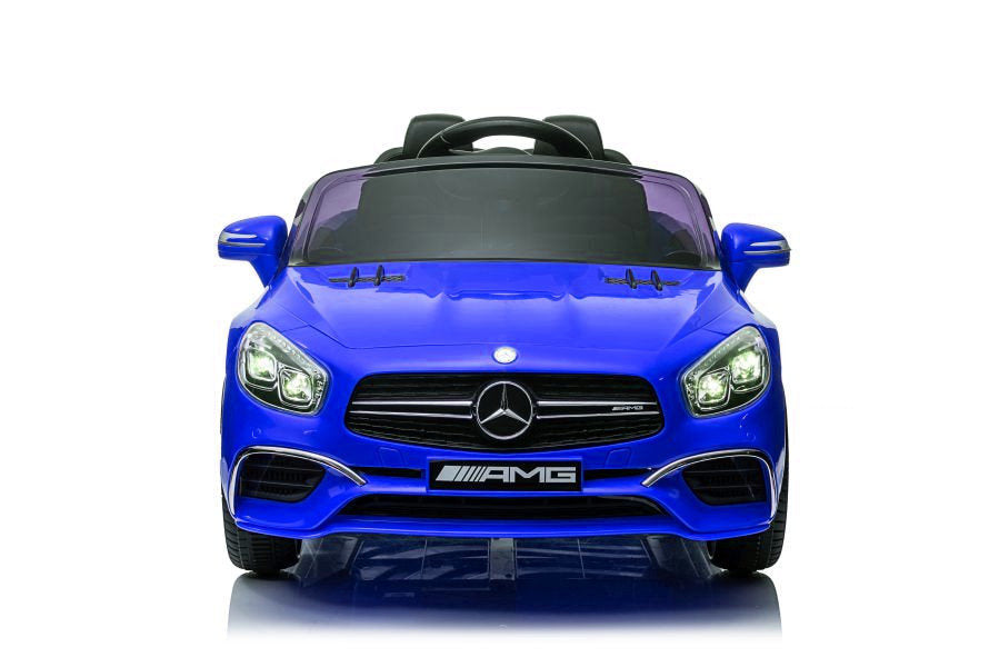 Licencirani auto na akumulator Mercedes SL65 S LCD - plavi/lakirani