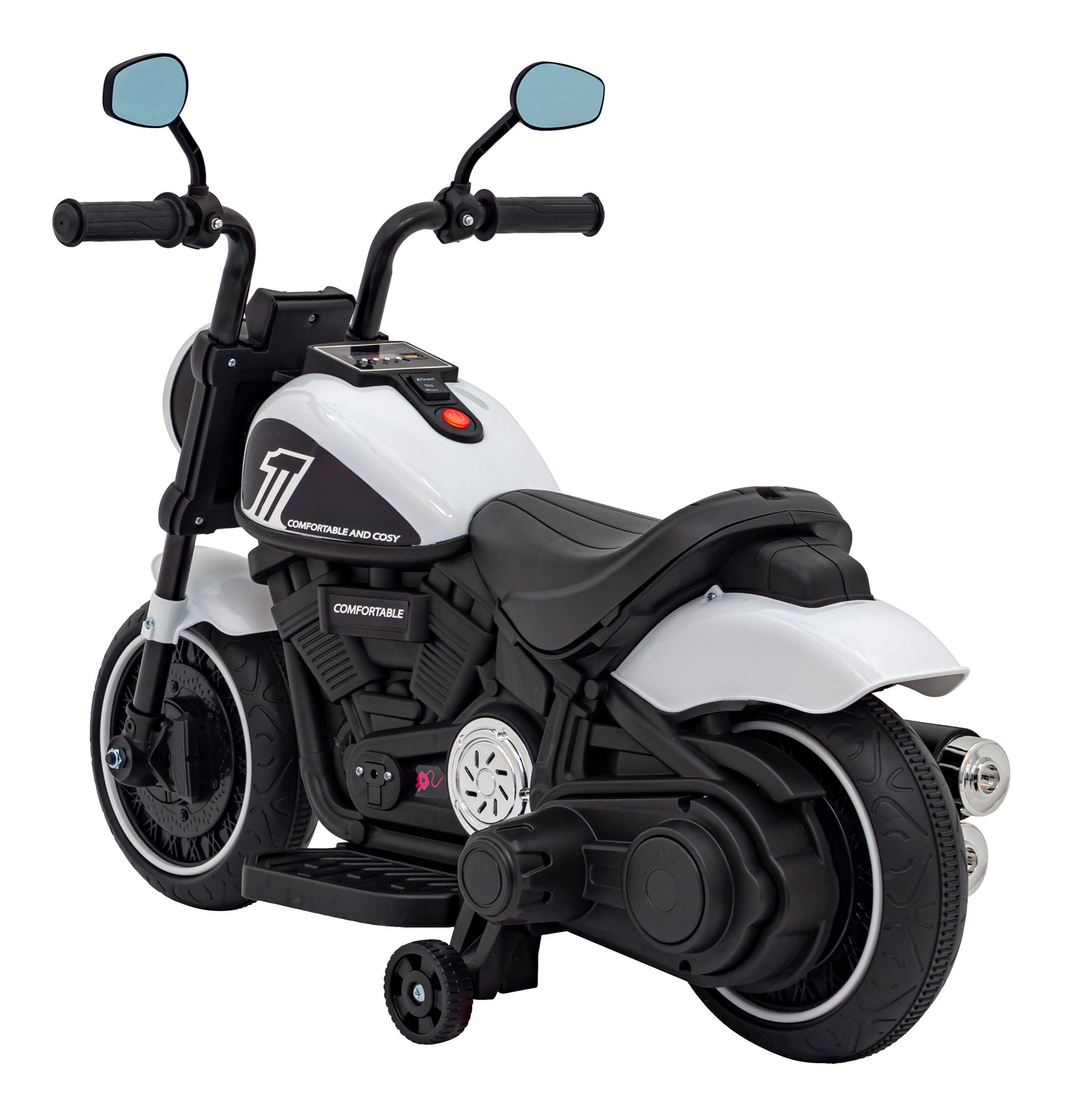 Motor na akumulator FASTER motorbike -bijeli