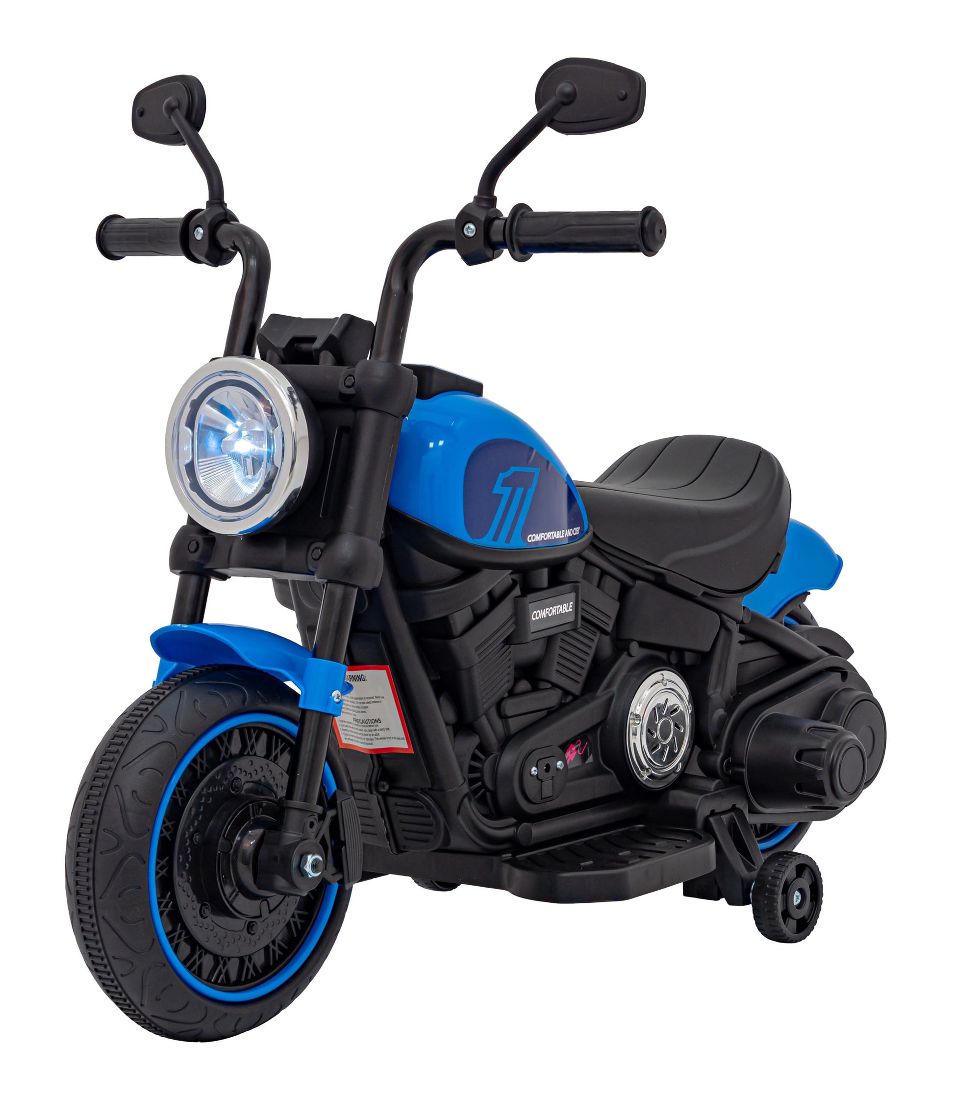Motor na akumulator FASTER motorbike - plavi