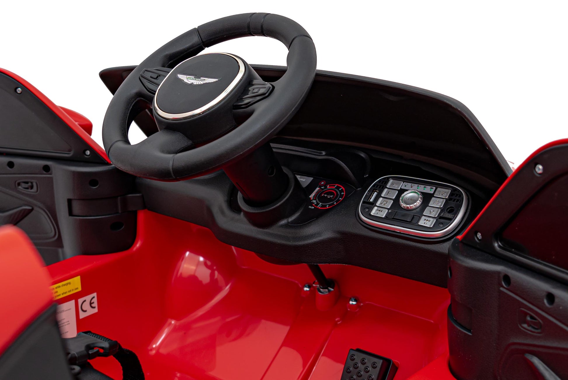 Licencirani auto na akumulator Aston Martin DBX - crveni