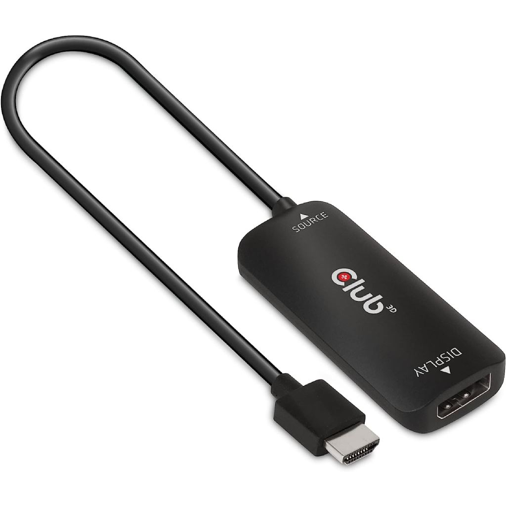 CLUB3D CAC-1335 prilagodnik za video kabel 1 m HDMI + USB DisplayPort