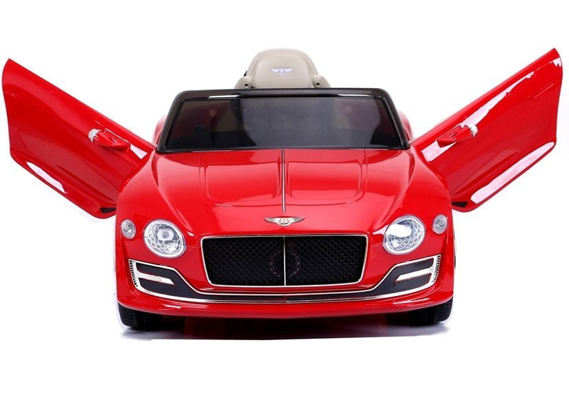 Bentley Electric Ride On Car - Red Painted