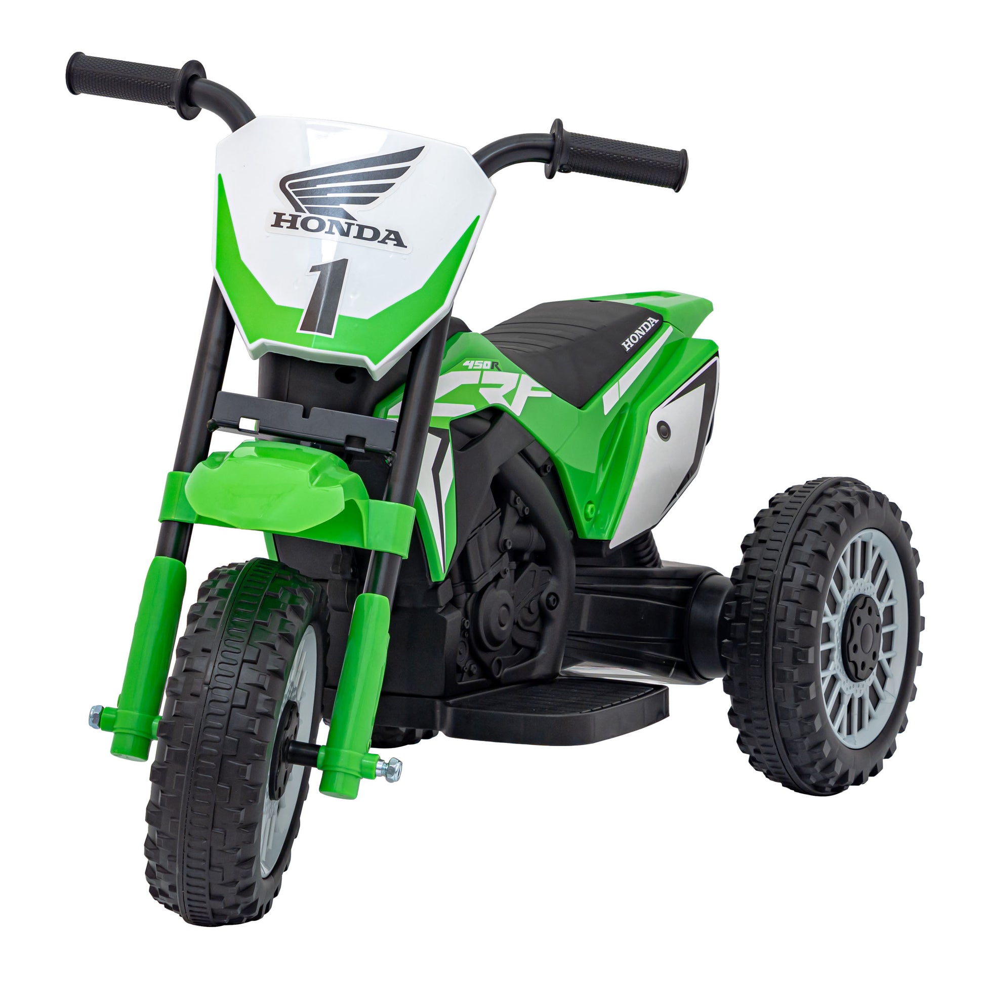Licencirani motor na akumulator Honda CRF 450R Cross - zeleni