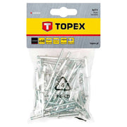 Zakovice aluminijske 4x16 50kom Topex