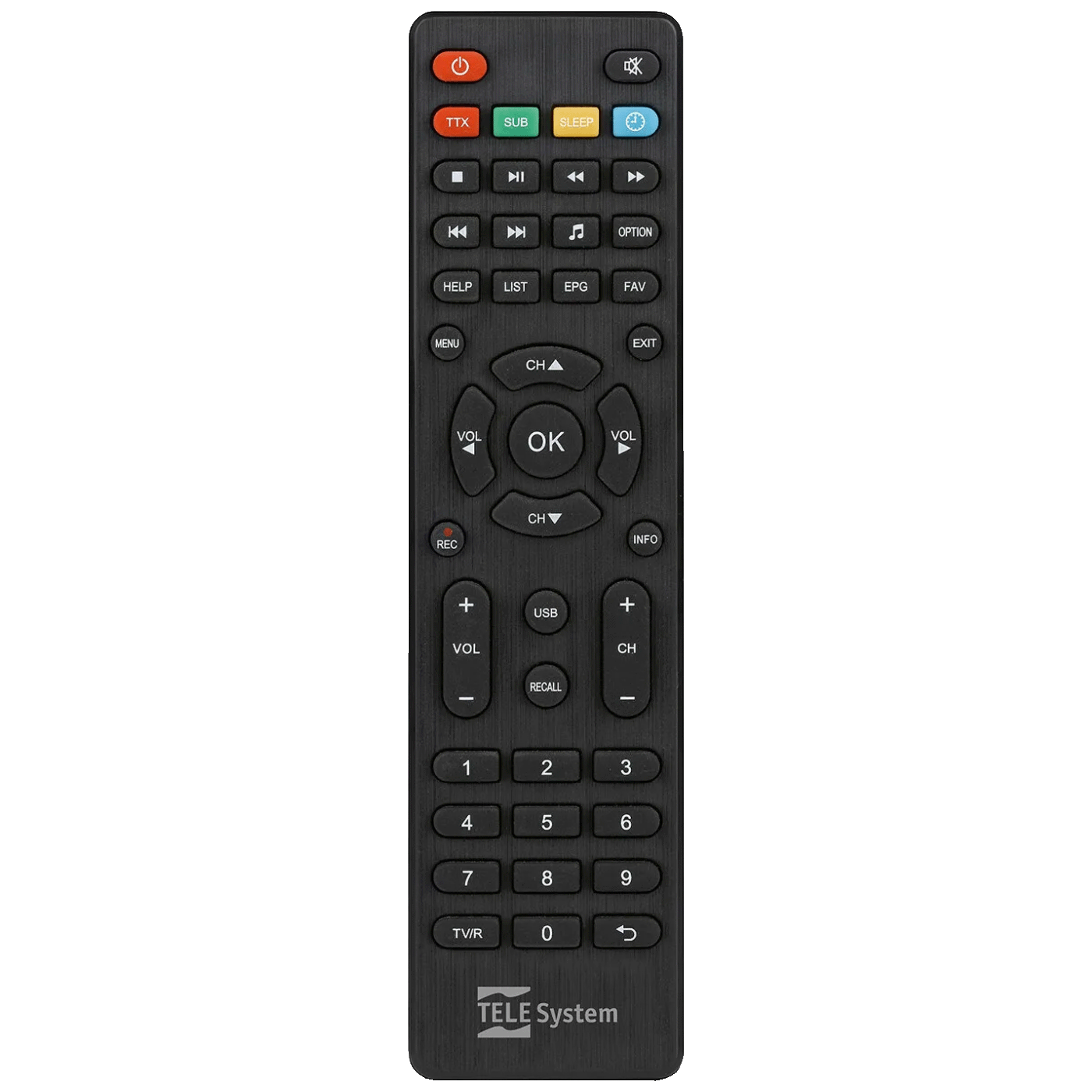 TELE System Prijemnik satelitski, DVB-S/S2 sa tivùsat smart karticom - TS9018 HD + Tivusat karte