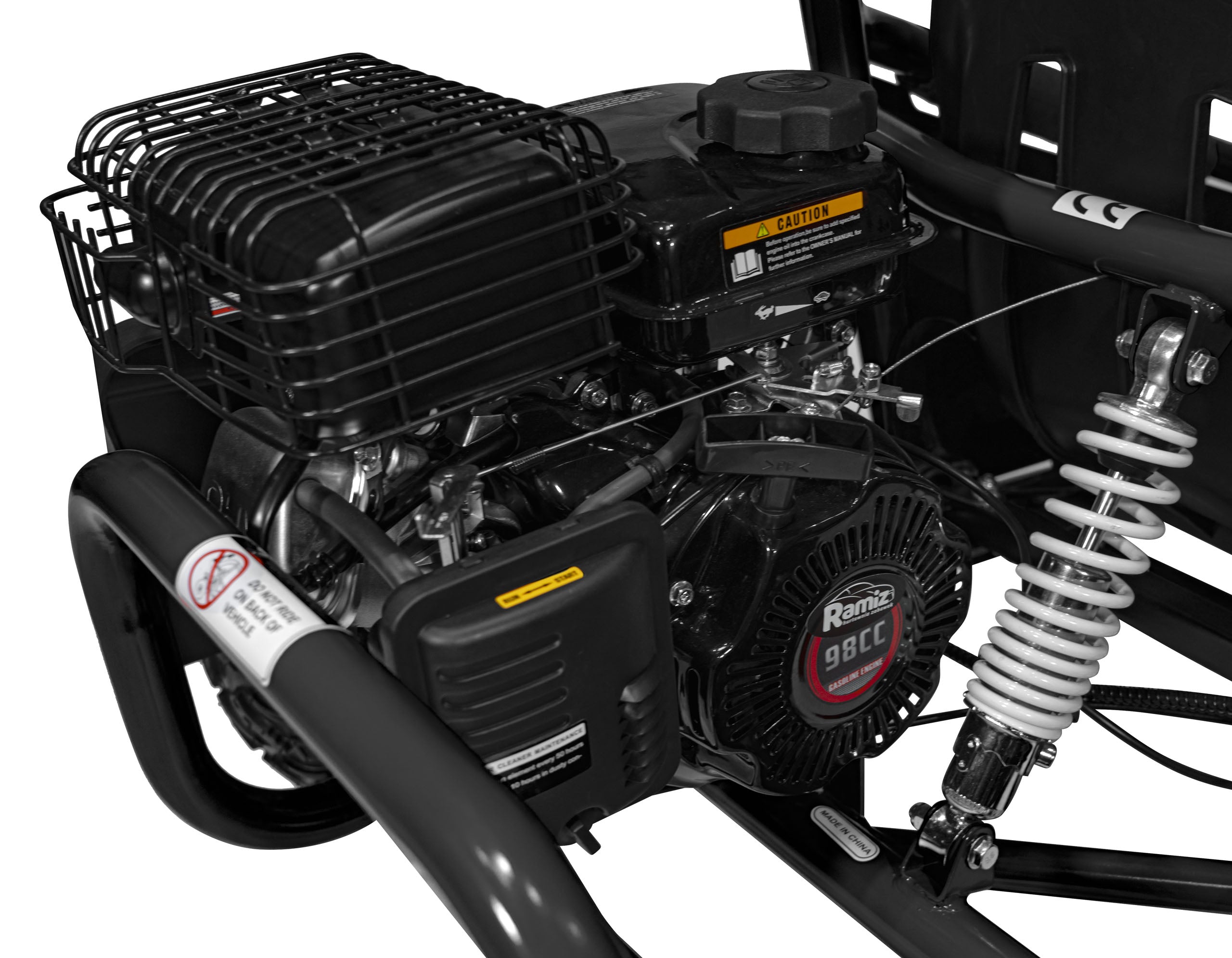 Buggy na benzin MUD MONSTER Combustion - crni