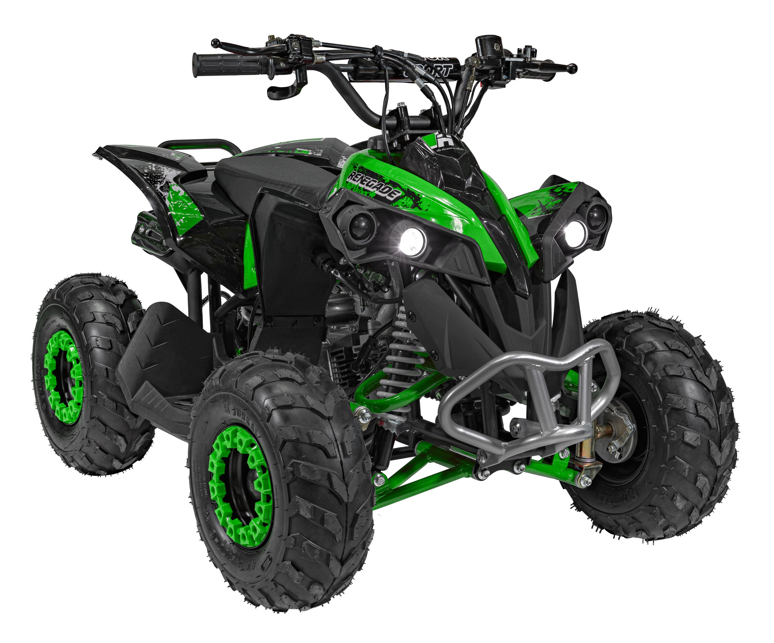 Quad na benzin RENEGADE HighPer 110CC Combustion - zeleni