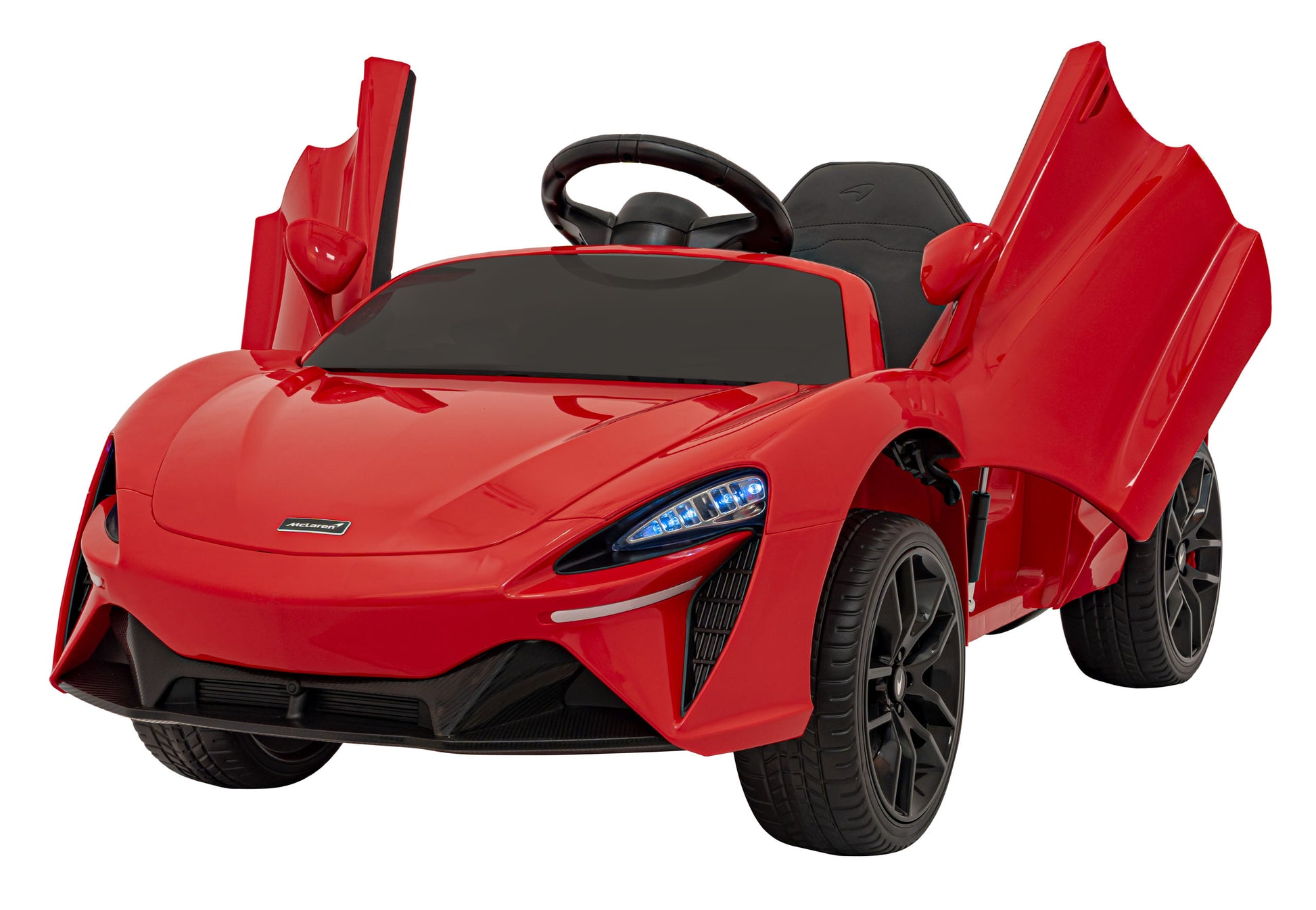 Licencirani auto na akumulator Mclaren Artura - crveni