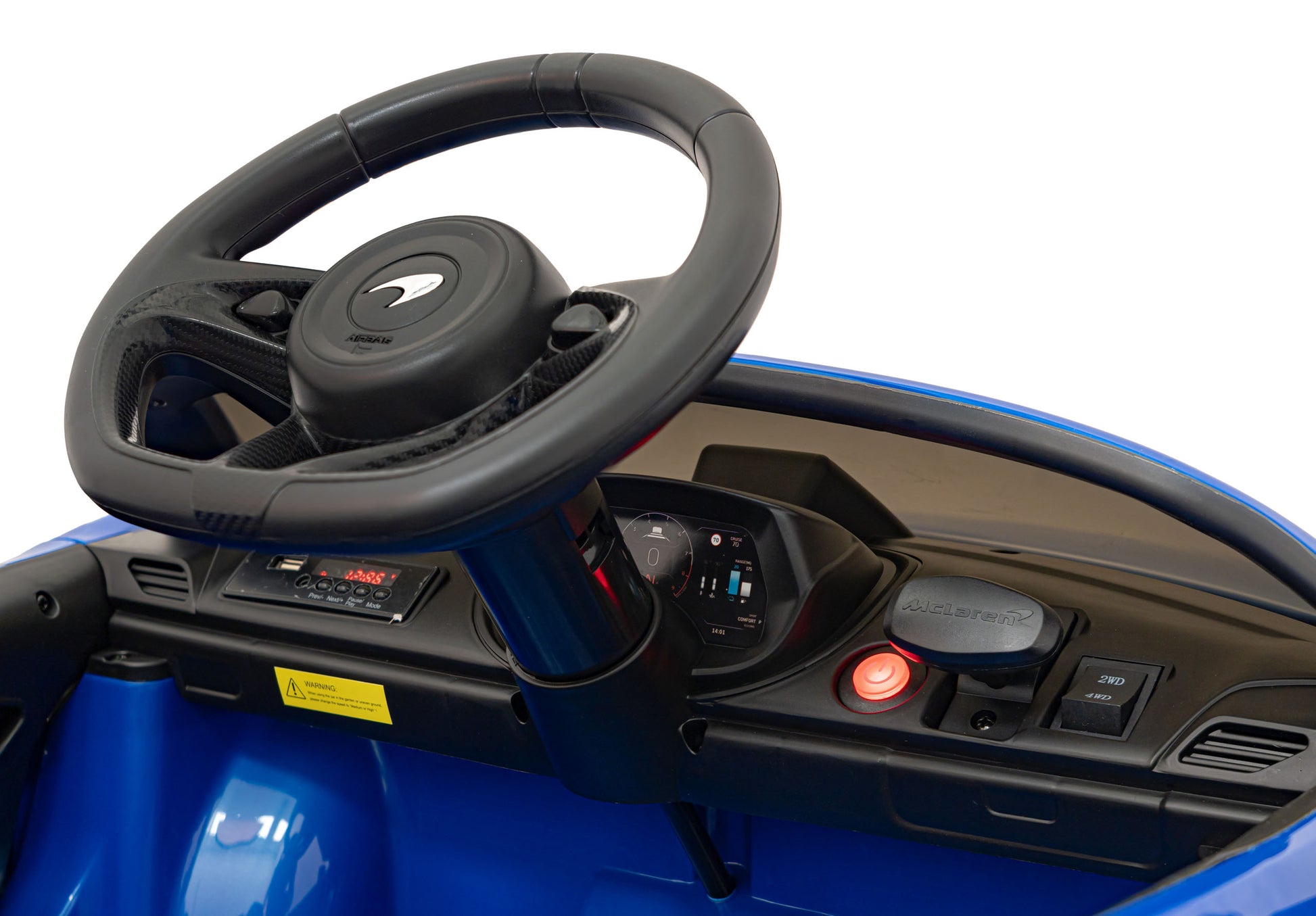 Licencirani auto na akumulator Mclaren Artura 4x4 - plavi