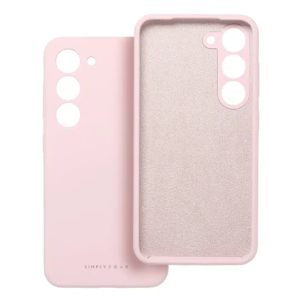 Maska Roar Cloud-Skin pro SAMSUNG GALAXY A35 5G světle růžová