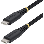 StarTech.com USB2CC15CMNCBR USB kabel USB 2.0 0,15 m USB C 0,48 Gbit/s 60 W Crno