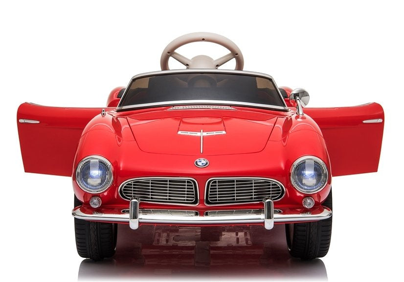 Licencirani auto na akumulator BMW Retro - crveni/lakirani
