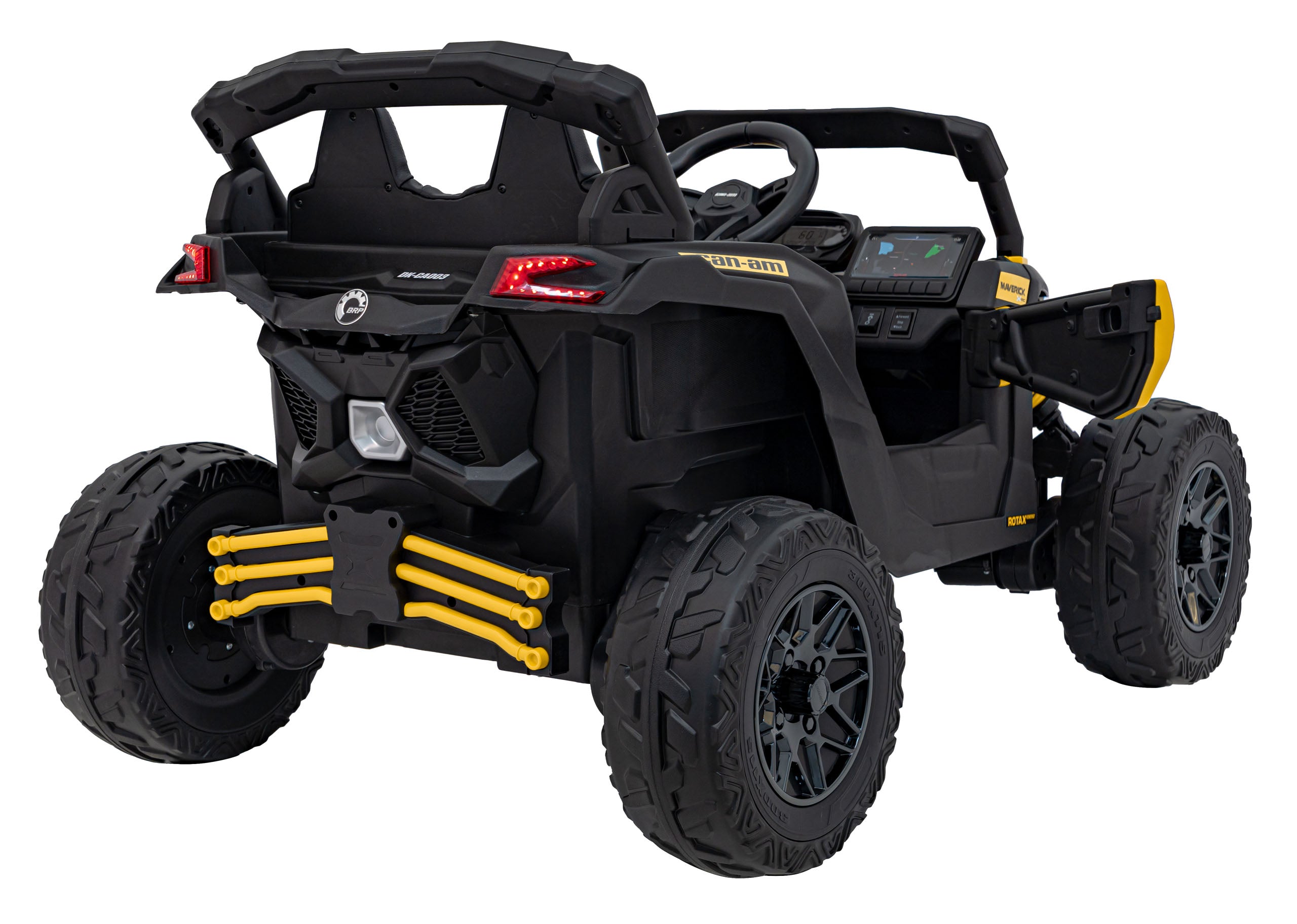 Buggy na akumulator ATV CAN-AM Maverick 4×4 – žuti