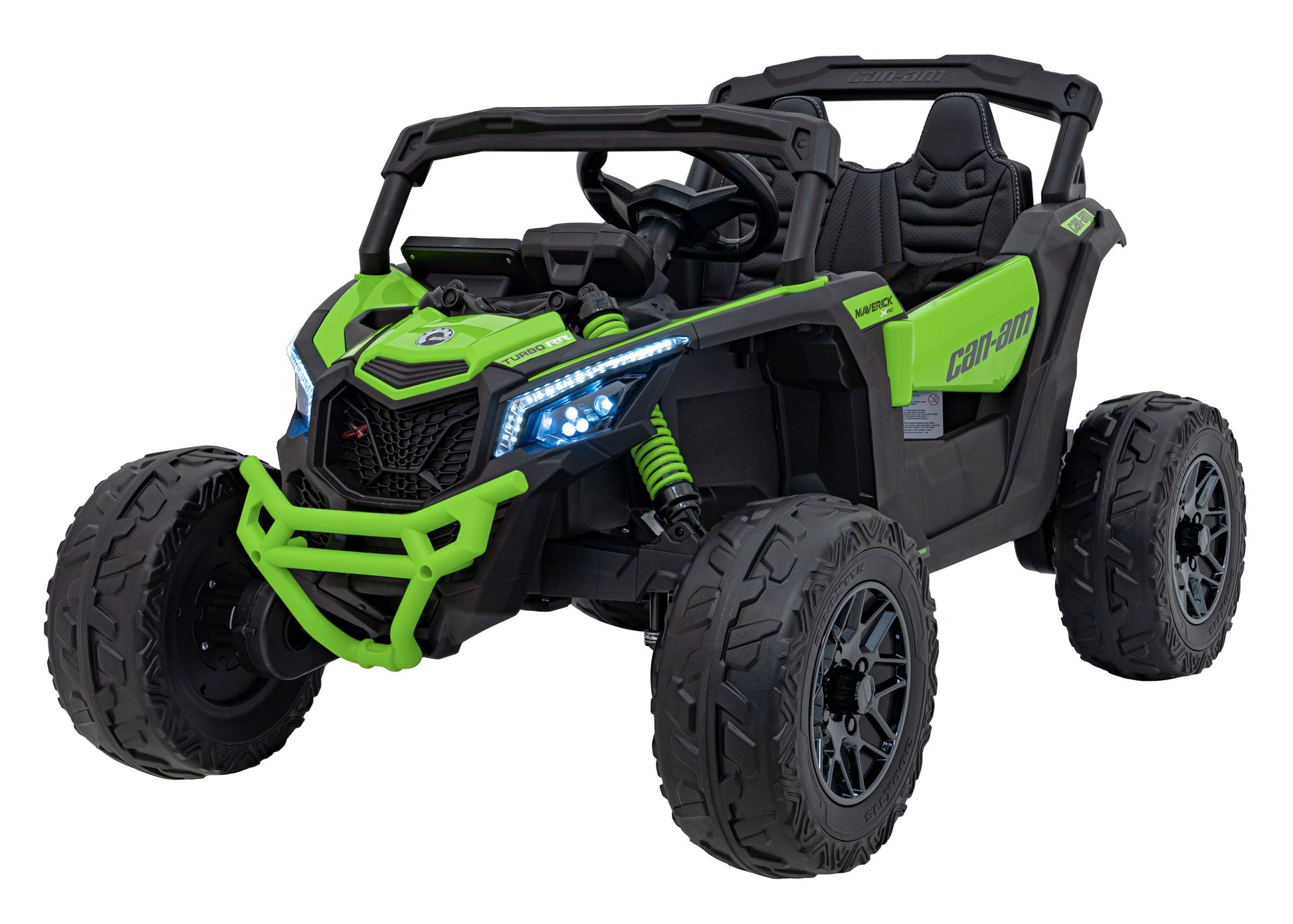 Buggy na akumulator ATV CAN-AM Maverick 4x4 - zeleni