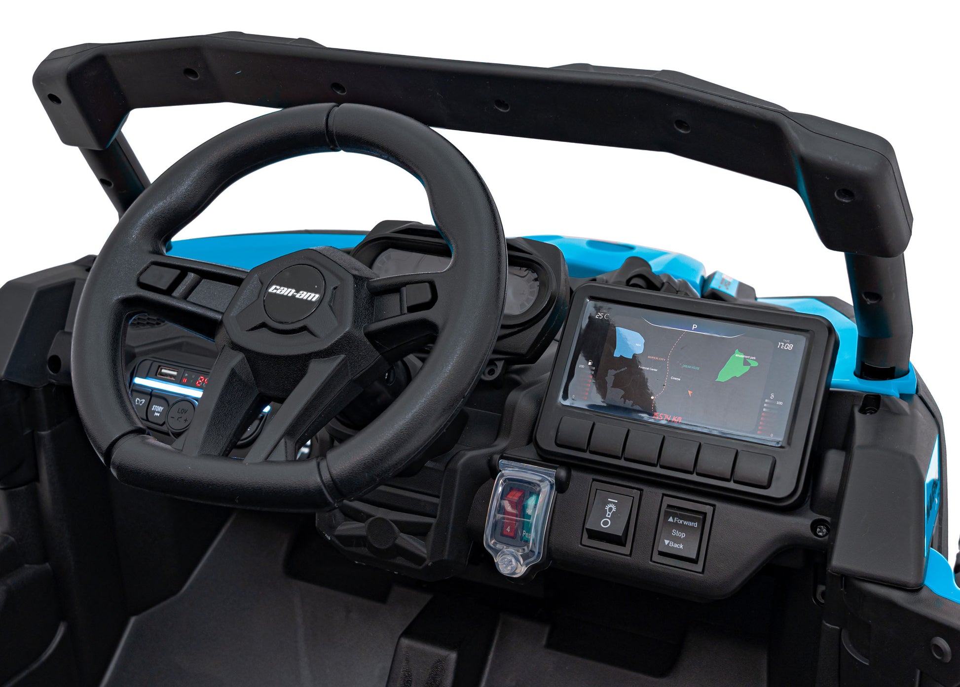 Buggy na akumulator ATV CAN-AM Maverick 4x4 - plavi