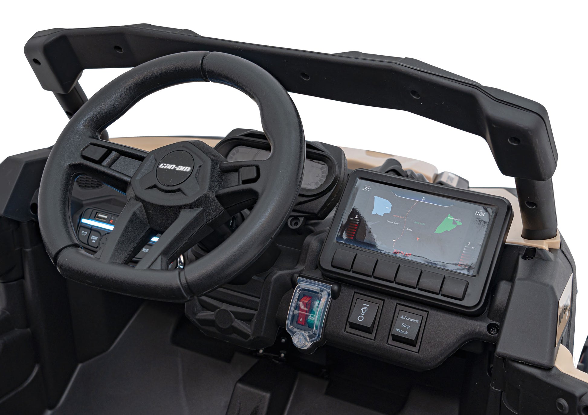 Buggy na akumulator ATV CAN-AM Maverick 4x4 - bež