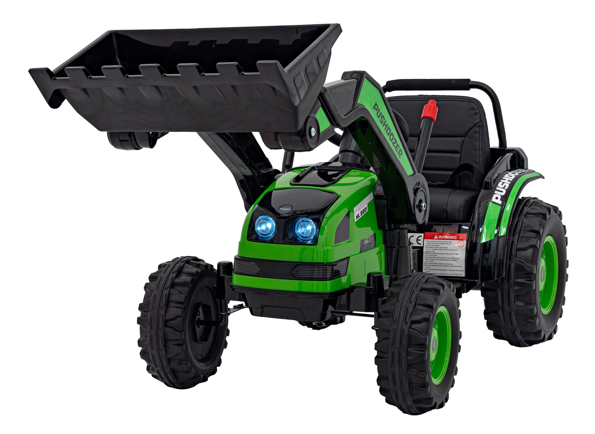Bager na akumulator Excavator - zeleni