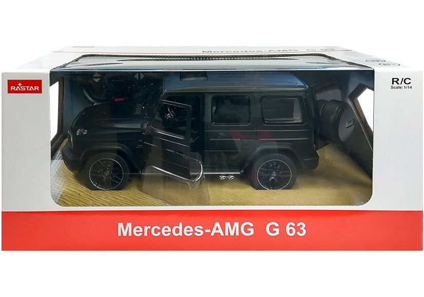 Licencirani auto na daljinsko upravljanje Mercedes G63 Rastar - crni