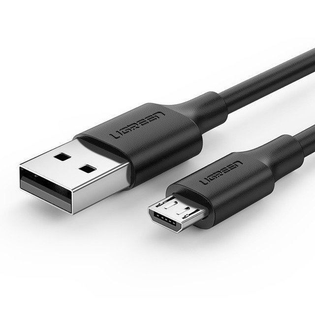Ugreen UG-60136 USB kabel USB 2.0 1 m USB A Micro-USB A Crno