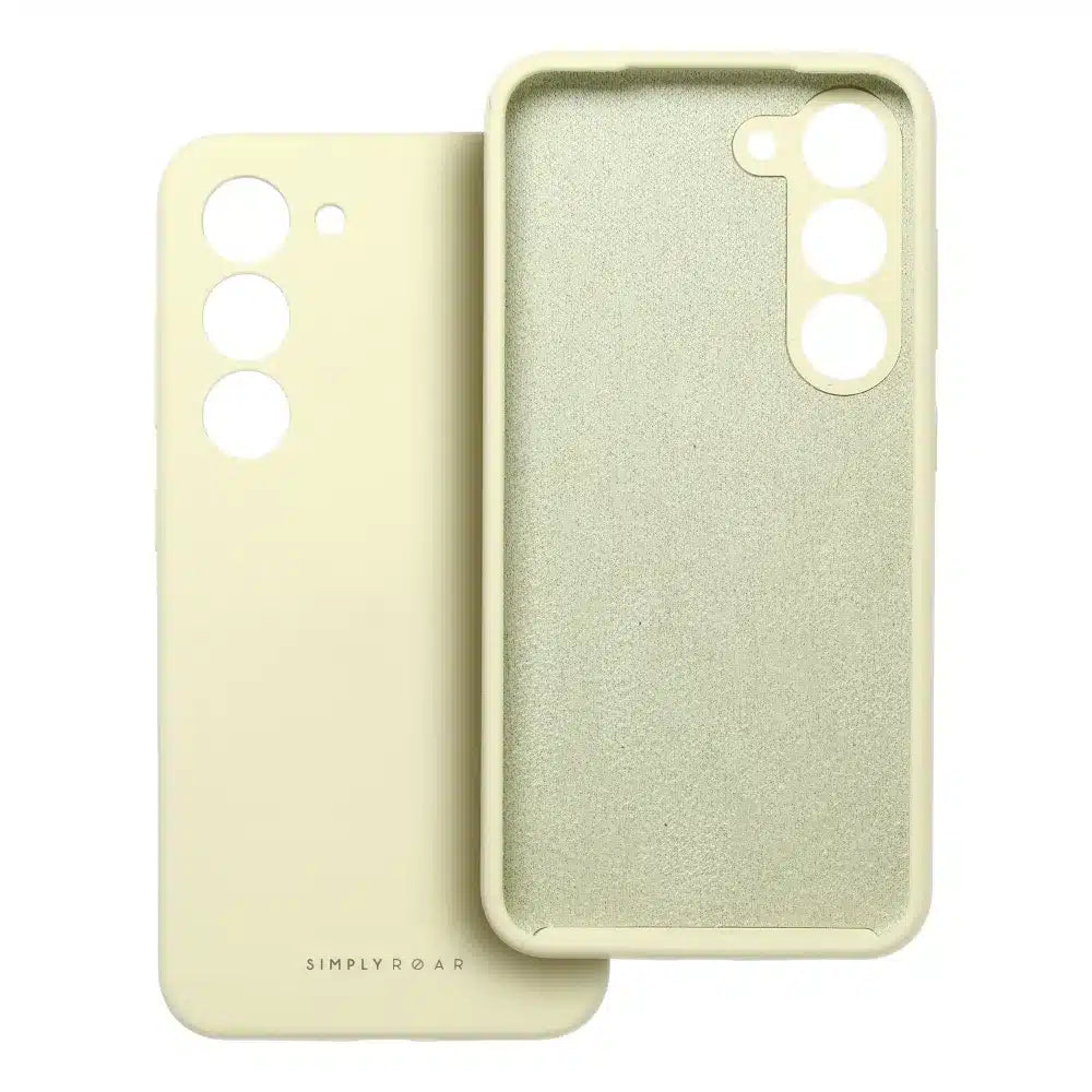 Roar Cloud-Skin pouzdro – pro Samsung Galaxy A54 5G světle žluté