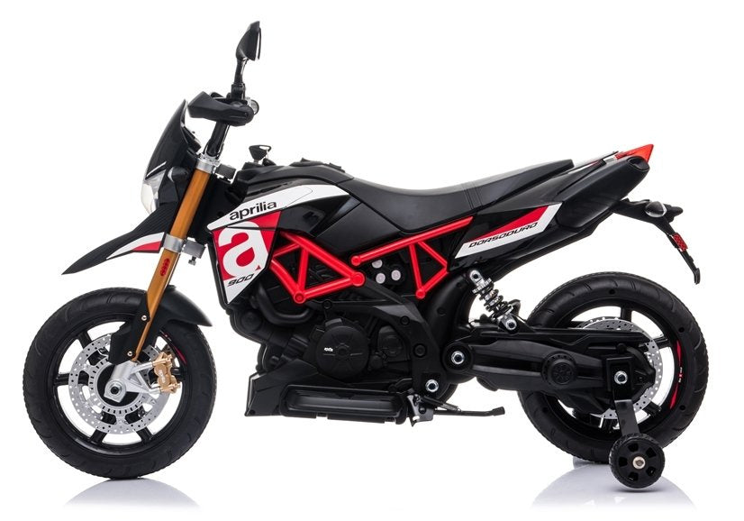 Licencirani motor na akumulator Aprilia A007 - crno/crveni