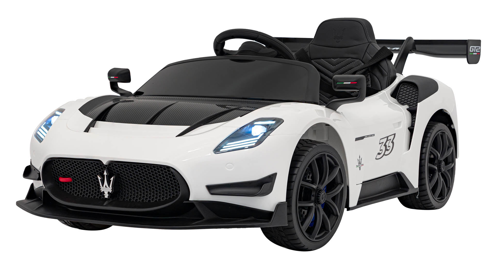 Licencirani auto na akumulator Maserati MC20 GT2 - bijeli