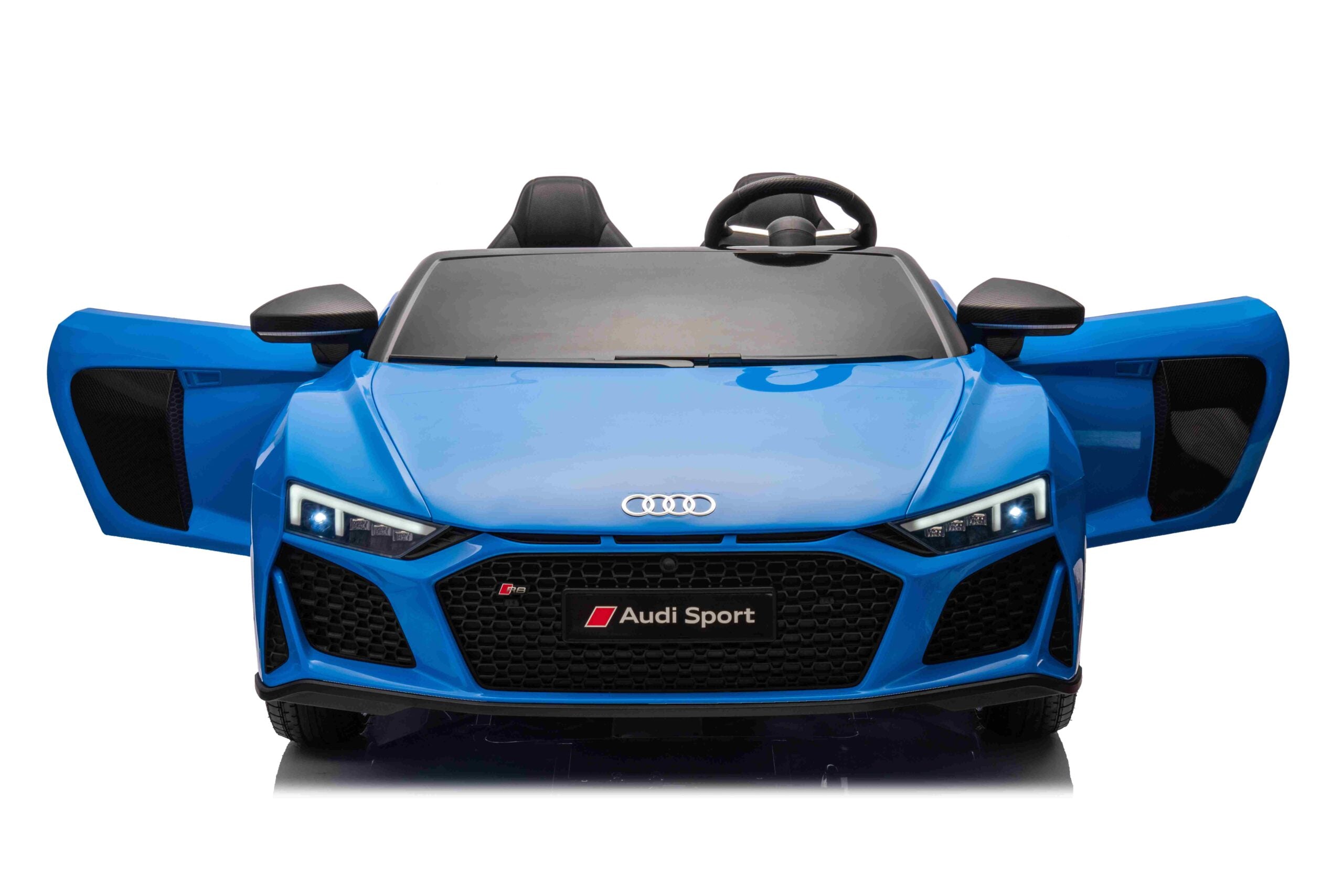 Licencirani auto na akumulator Audi R8 Spyder LIFT - dvosjed - plavi