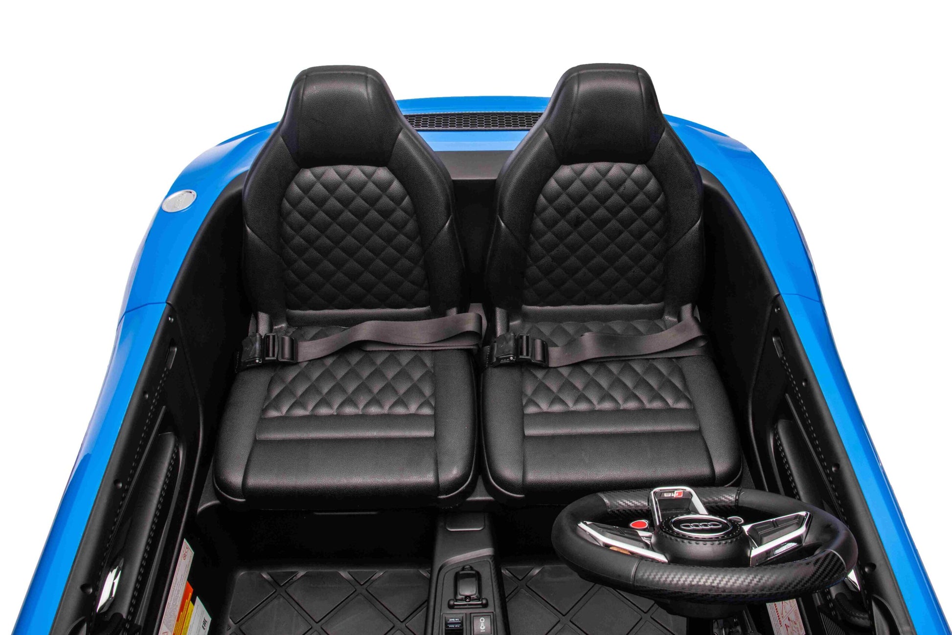 Licencirani auto na akumulator Audi R8 Spyder LIFT - dvosjed - plavi