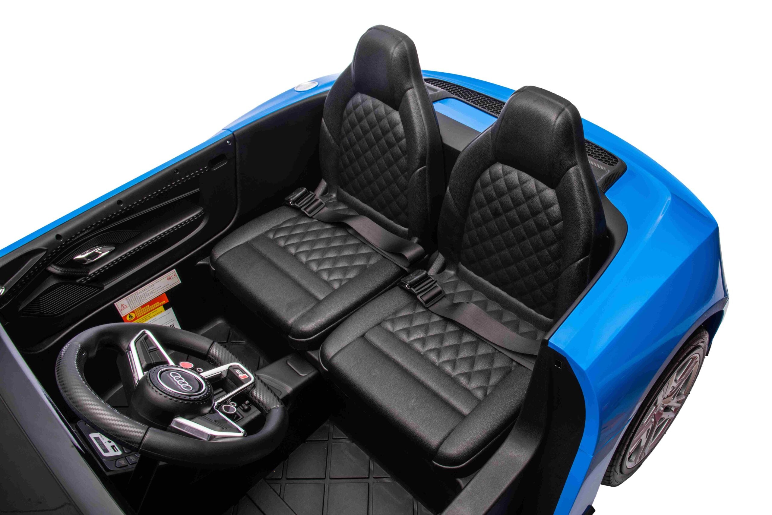 Licencirani auto na akumulator Audi R8 Spyder LIFT - dvosjed - plavi