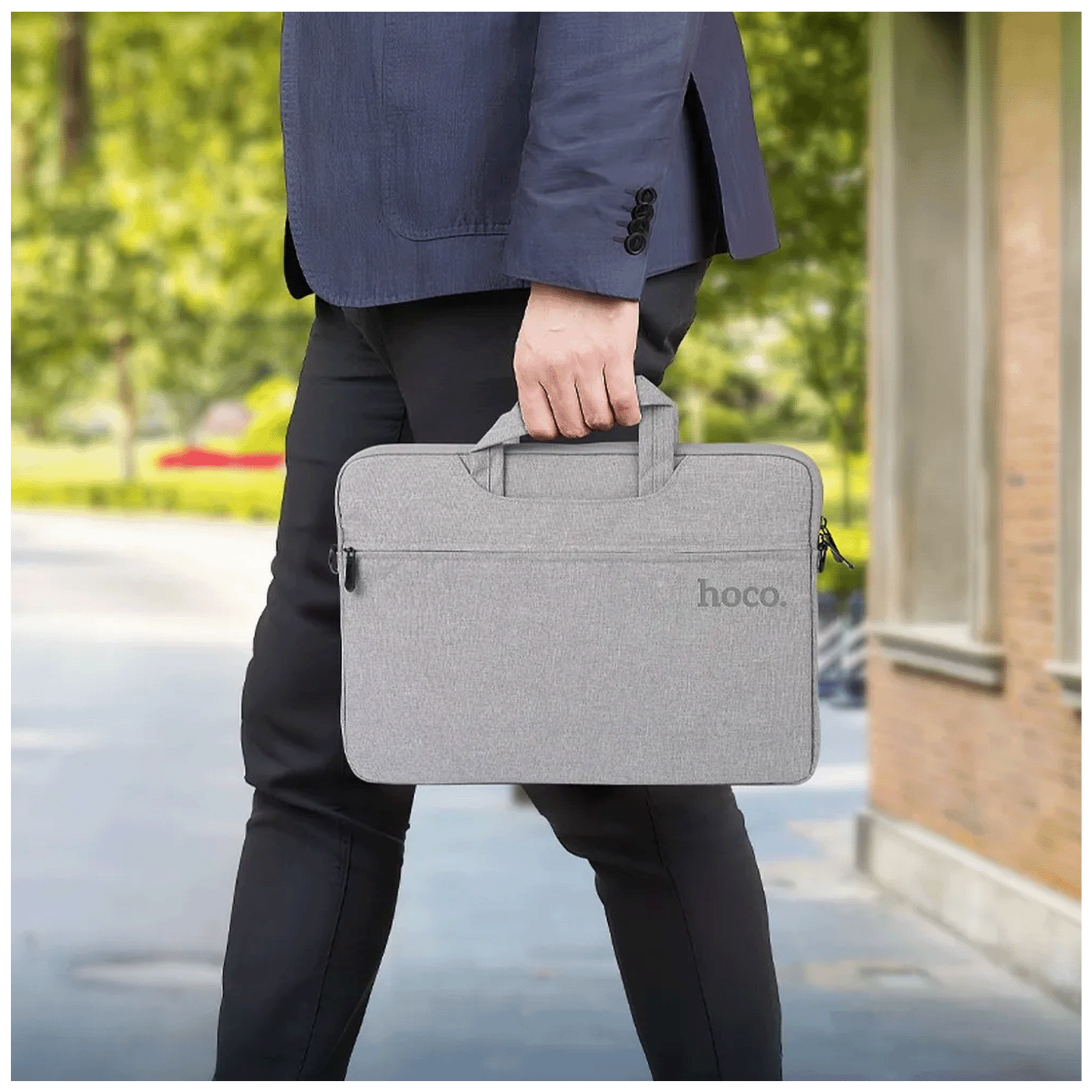 hoco. Brašna na notebook 15.6", šedá - GT1 15.6", Grey