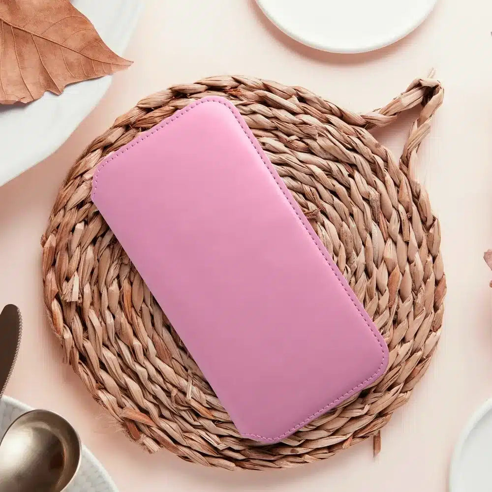 Pouzdro Dual Pocket pro XIAOMI Redmi 10c světle růžové