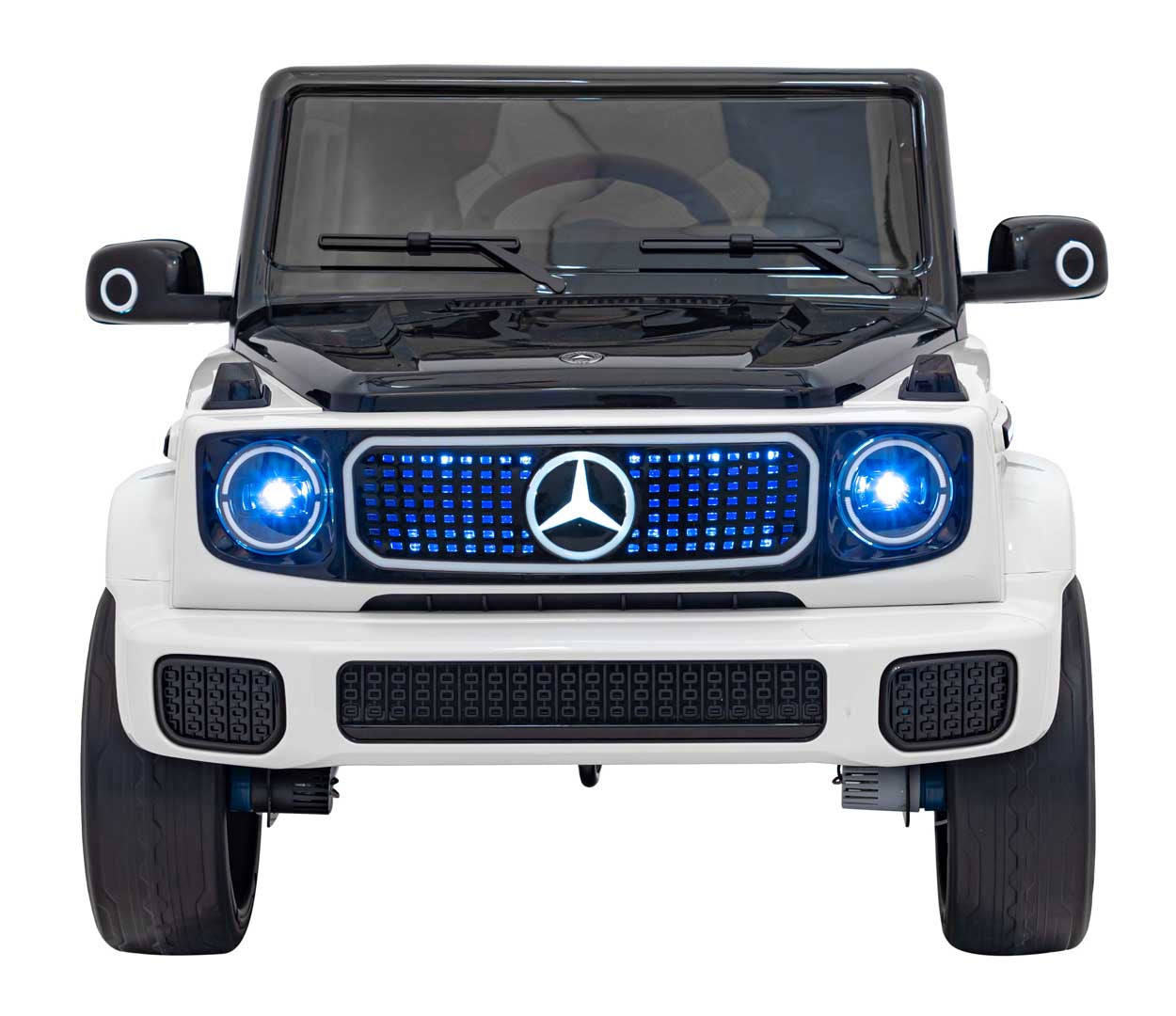 Licencirani auto na akumulator Mercedes Benz EQG 4x4 - bijeli
