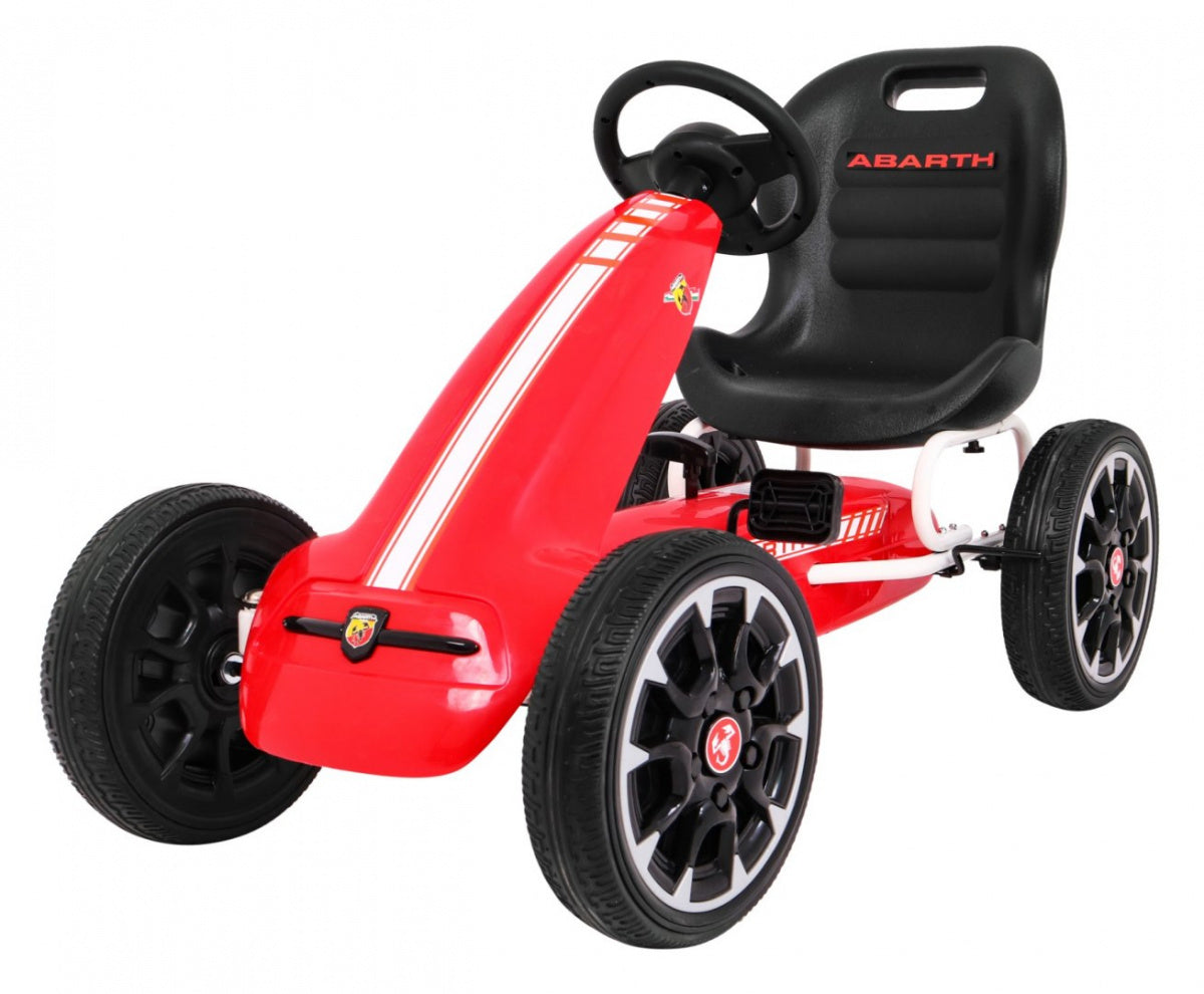 Go-kart na pedale ABARTH - crveni