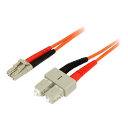 StarTech.com 50FIBLCSC1 optički kabel 1 m LC SC OM2 Narančasto