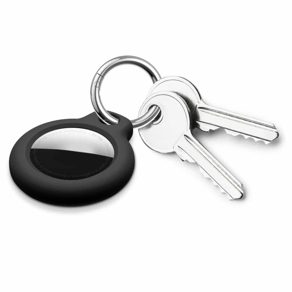 TECH-PROTECT PEVNÁ OCHRANNÁ POUZDRA APPLE AIRTAG 1/2 - 4 KUSY černá