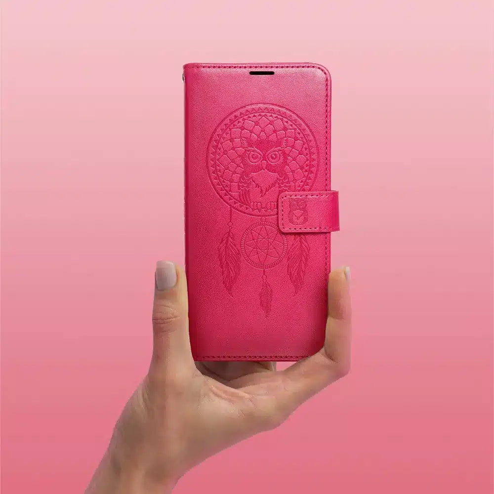 MEZZO Book case flipové pouzdro pro XIAOMI Redmi Note 12S lapač snů purpurové