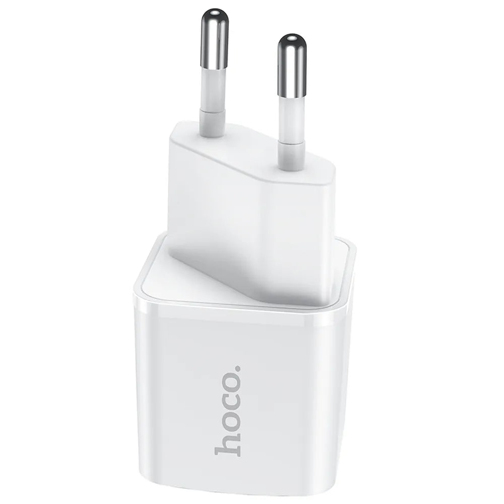 HOCO síťová nabíječka Type C Power Delivery 20W Starter N10 bílá