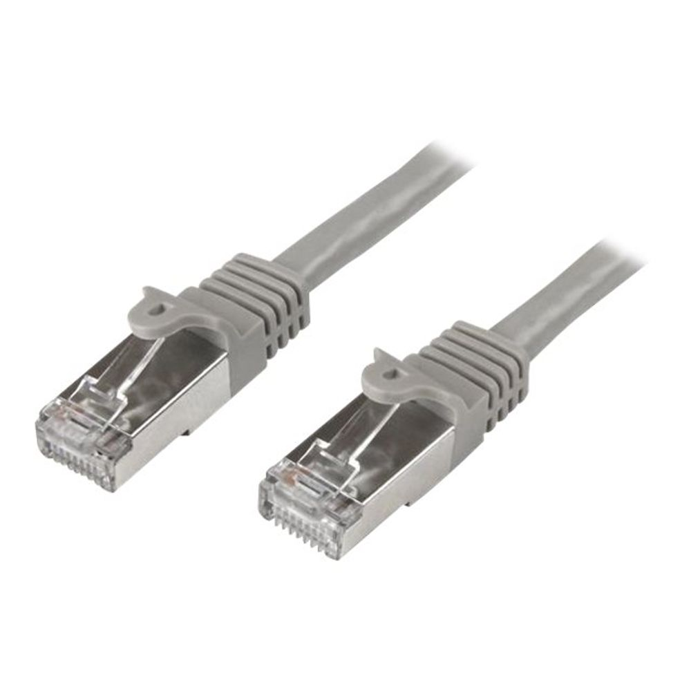 StarTech.com N6SPAT50CMGR kabel za umrežavanje Sivo 0,5 m Cat6 SF/UTP (S-FTP)