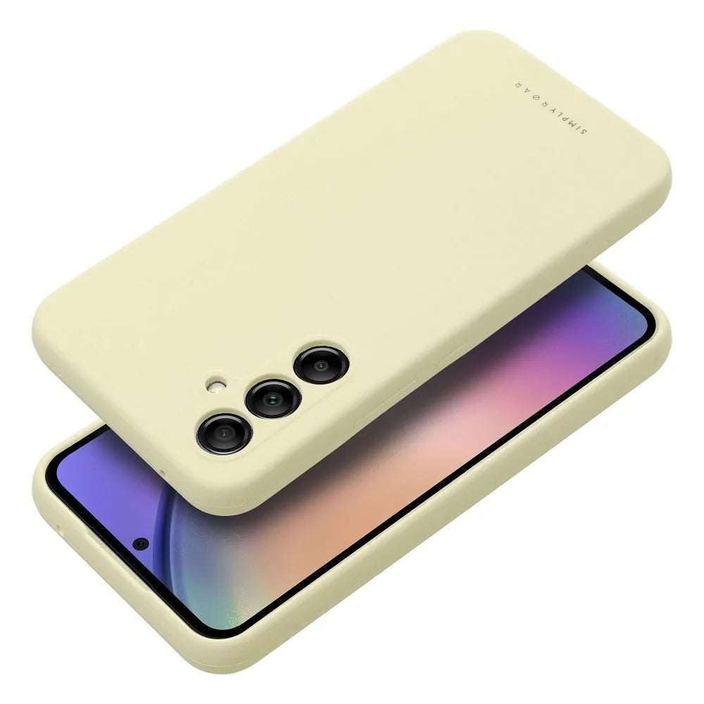 Roar Cloud-Skin pouzdro – pro Samsung Galaxy A54 5G světle žluté