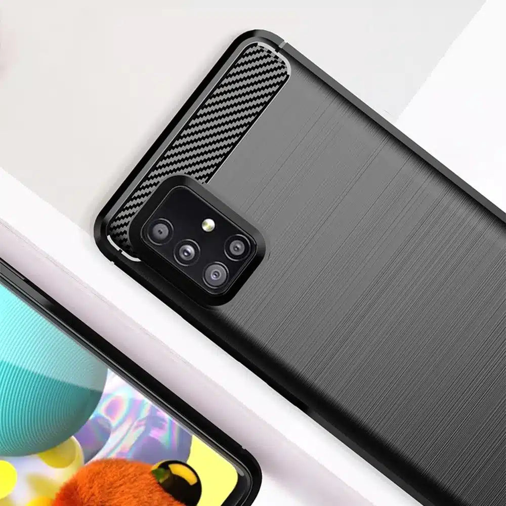 CARBON Case kryt pro SAMSUNG GALAXY A51 5G černý