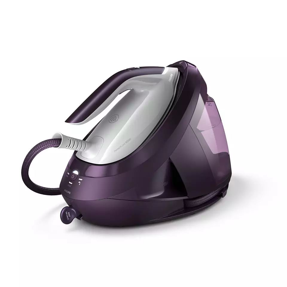 Philips PSG8050/30 postaja za glačanje na paru 2700 W 1,8 L SteamGlide podnica glačala Ljubičasto