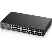 Zyxel GS1100-24E Neupravljano Gigabit Ethernet (10/100/1000) Crno