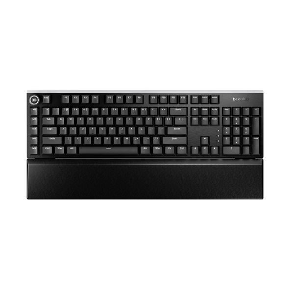 be quiet! Light Mount Silent Tactile US ANSI tipkovnica Igranje USB QWERTY US Engleski Crno