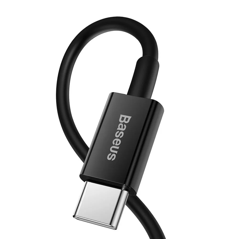 BASEUS Type C kabel za Apple Lightning 8-pinski PD20W Superior Series Fast Charging CATLYS-C01 2 metra crni
