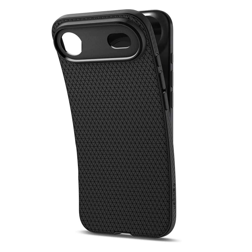 Spigen – Liquid Air maska za iPhone 17 Air ACS10302 – Mat crna