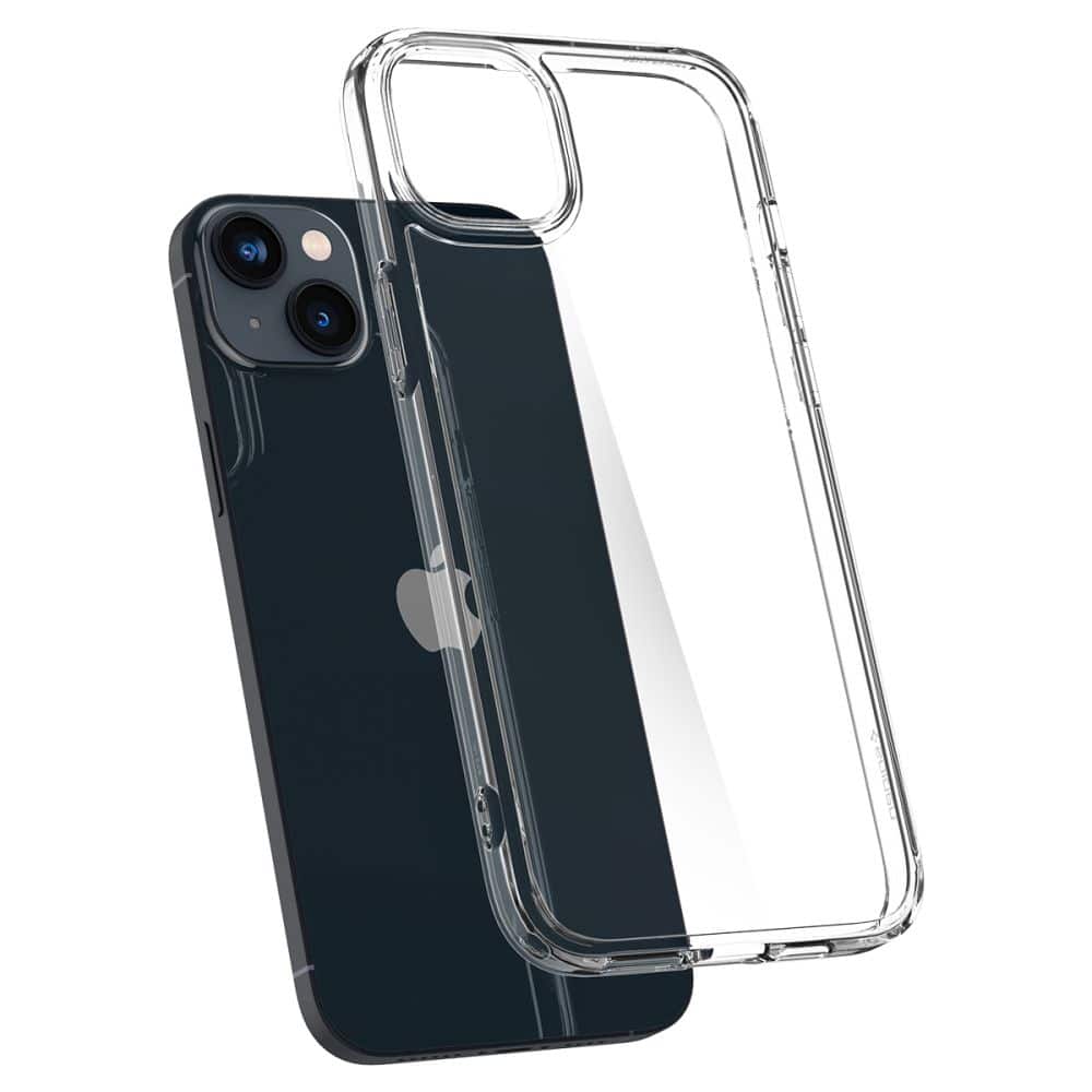 SPIGEN ULTRA HYBRID POUZDRO PRO IPHONE 14 PLUS / 15 PLUS KŘIŠŤÁLOVĚ PRŮHLEDNÉ